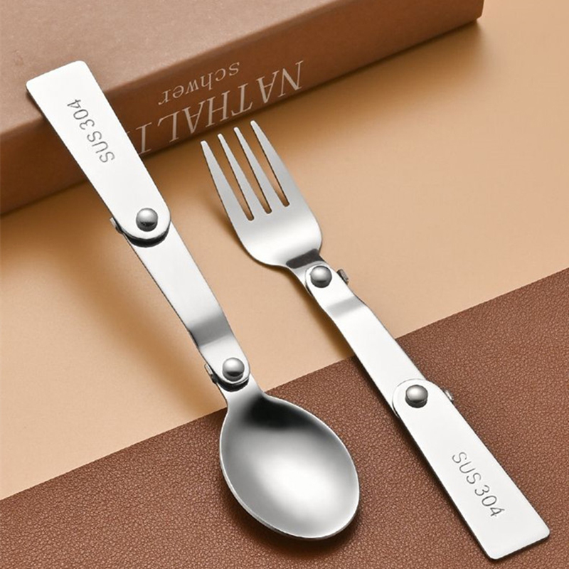 New 1Pc/3Pcs Portable Outdoor  - Bamboo Cutlery Travel recensione e prezzo