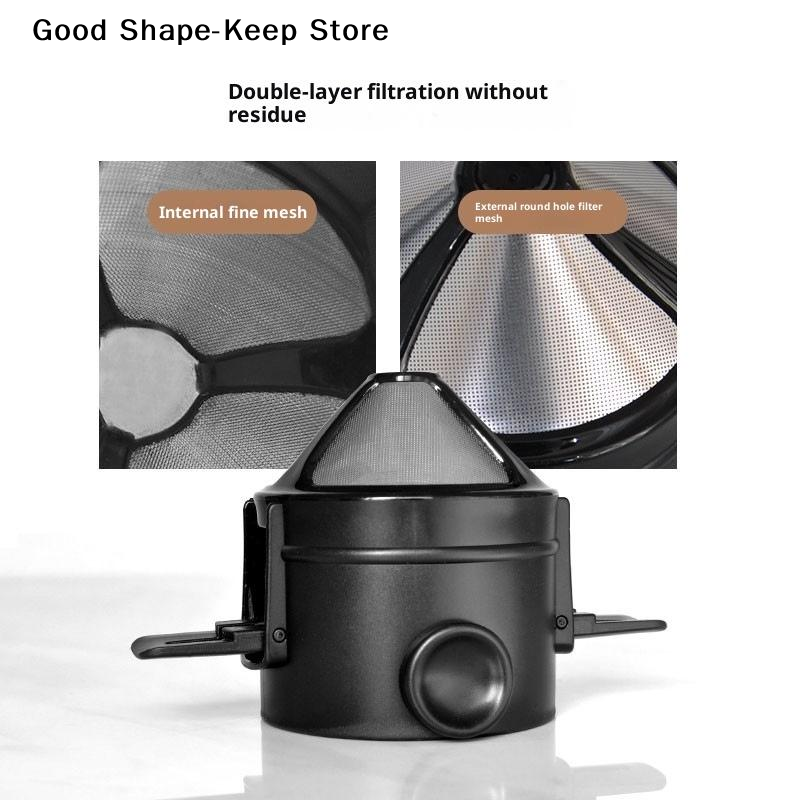 dailyPortable Coffee Filter Cu - Bamboo Cutlery Travel recensione e prezzo