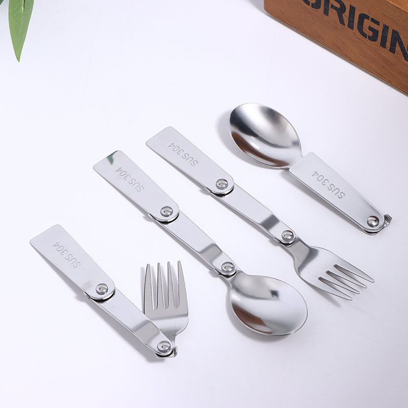 1Pc/3Pcs Portable Outdoor Cutl - Bamboo Cutlery Travel recensione e prezzo