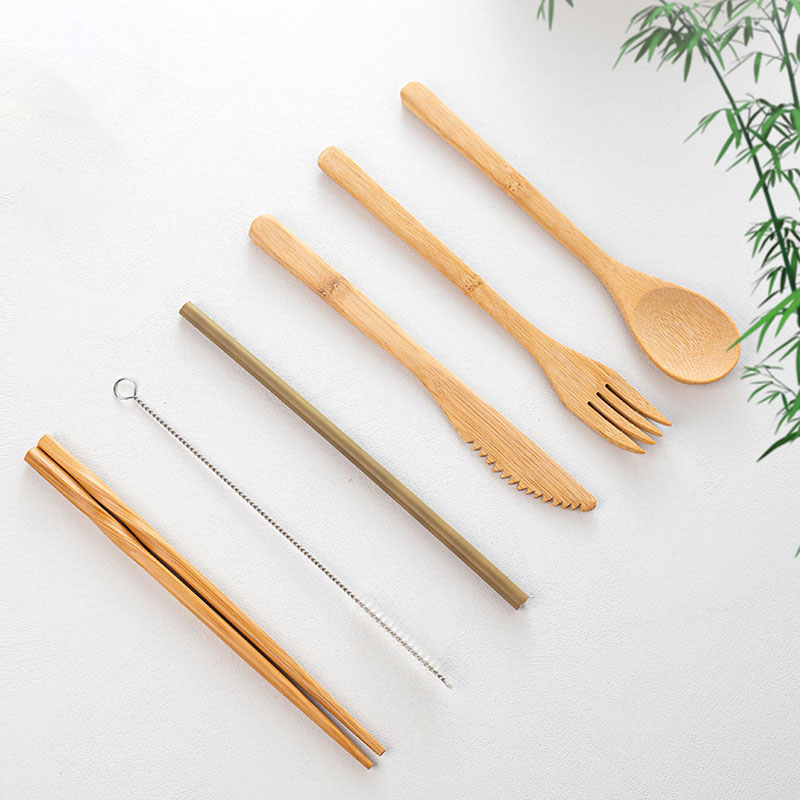 Bamboo Travel Tableware Reusab - Bamboo Cutlery Travel recensione e prezzo