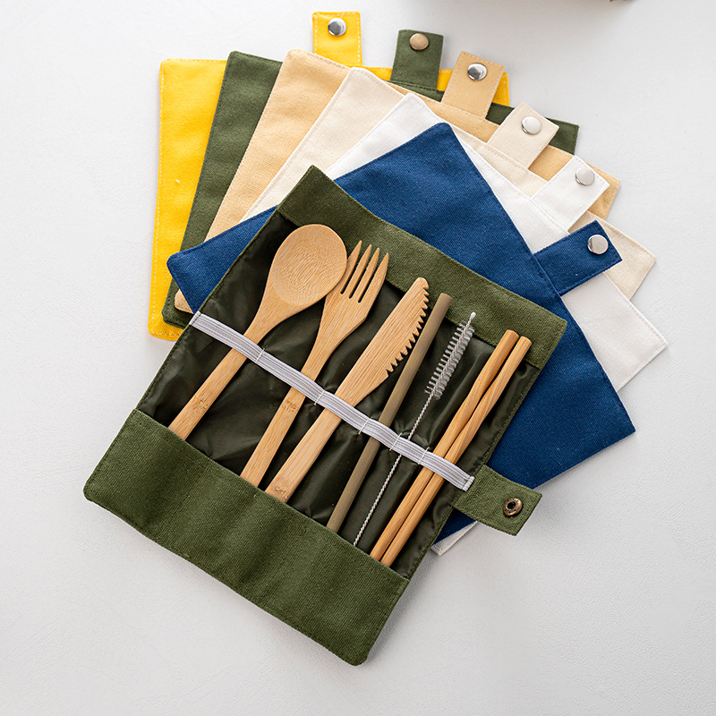 Bamboo Travel Tableware Reusab - Bamboo Cutlery Travel recensione e prezzo