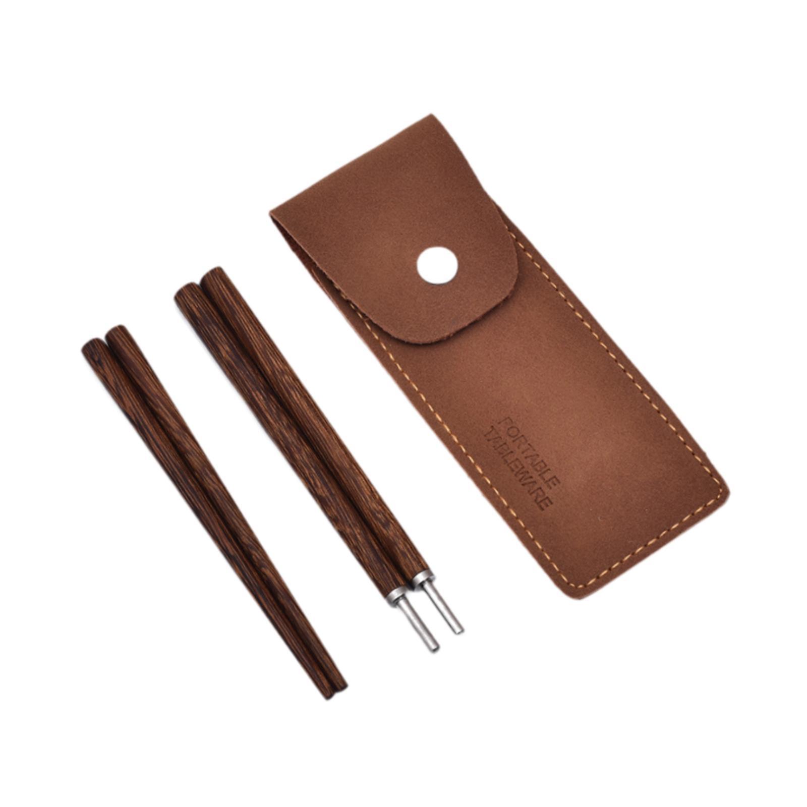 Travel Chopsticks with Storage - Bamboo Cutlery Travel recensione e prezzo