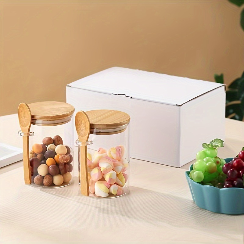 280ml Candy Jar, Biscuit Jar,  - Bamboo Cutlery Travel recensione e prezzo